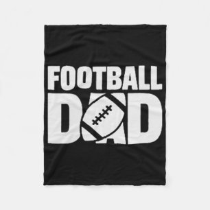 Cobertor De Velo Jogador de Futebol Fantasia Americano & Treinador 