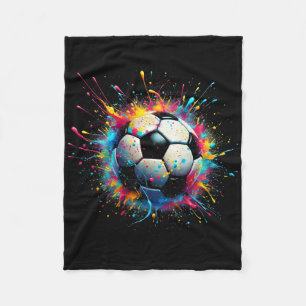 Cobertor De Velo Jogador de futebol legal Esporte para meninos home