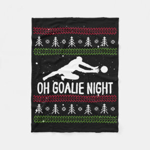 Cobertor De Velo Jogador de Futebol Natal Dia de Natal Goleiro Papa