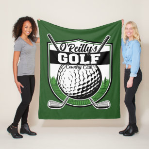 Cobertor De Velo Jogador de Golfe Personalizado Pro Golf Country Cl