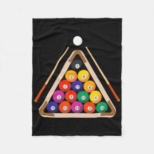 Cobertor De Velo Jogador de Piscina Billiard E Stick Billiards