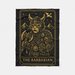 Cobertor De Velo Jogador de Rpg Rrian D20 Dados Nerdy Geek Gato Hom
