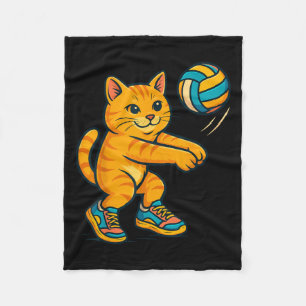 Cobertor De Velo Jogador de Voleibol Encantador de Adolescentes T