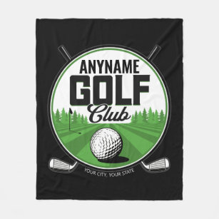 Cobertor De Velo Jogador do Clube Golf Pro Golf, nome personalizado