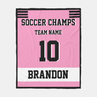 Cobertor De Velo Jogador personalizado de futebol Fleece Blanket ro