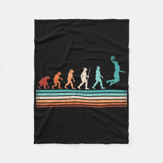 Cobertor De Velo Jogador Retro Bysketbyll Evolution de Bysketbyll d (Frente)