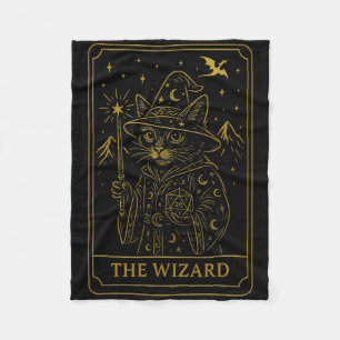 Cobertor De Velo Jogador Rpg Feiticeiro D20 Dados Nerdy Geek Gato H