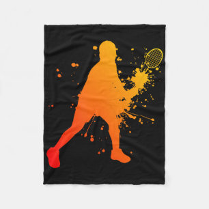 Cobertor De Velo Jogadora de Badminton Feminino Squash Masculino
