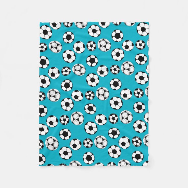 Cobertor De Velo Jogadores de futebol (Frente)