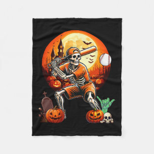 Cobertor De Velo Jogando Baseball Jogador de Halloween Trainer Amor