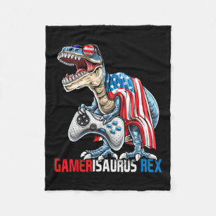 Cobertor De Velo Jogo 4 De Julho T Rex Dinossaur Amerisaurus Rex Bo