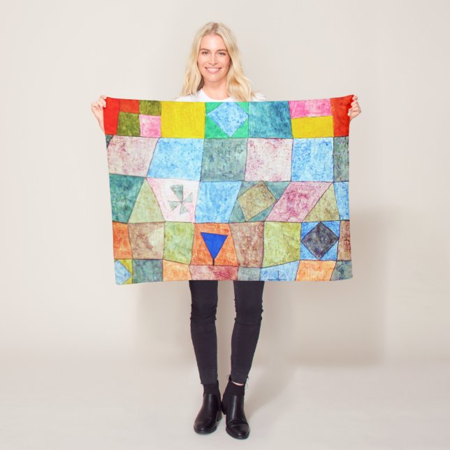 Cobertor De Velo Jogo Amigável, Paul Klee (In Situ)