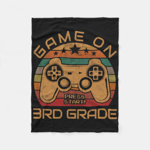 Cobertor De Velo Jogo Ativado 3ª Série Primeiro Dia Presente de Gam