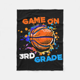 Cobertor De Velo Jogo De Basquete No 3º Ano Da rua Do Tea Escolar