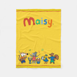 Cobertor De Velo Jogo de Maisy e de amigos na banda