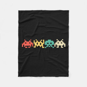 Cobertor De Velo Jogo de Vídeo Antigo Arcade Retro 2