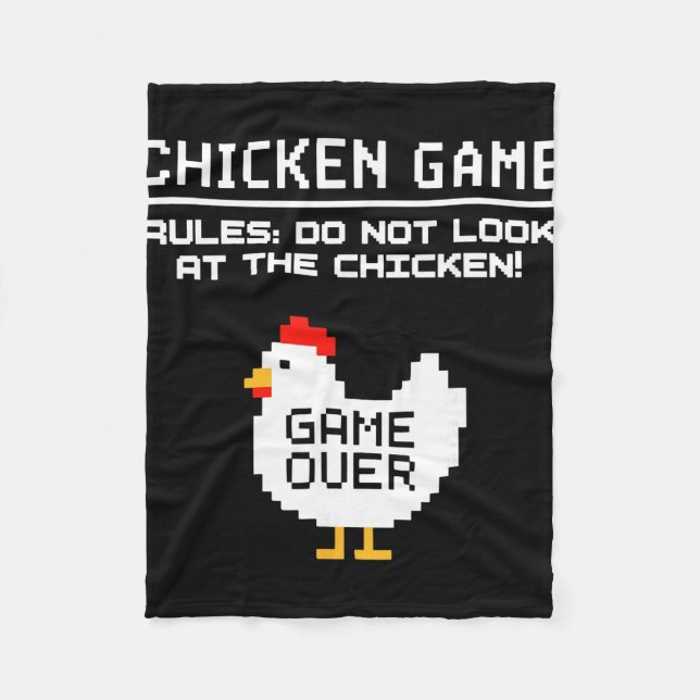 Cobertor De Velo Jogo do Frango Não Olhe para o Frango Prática Dive (Frente)