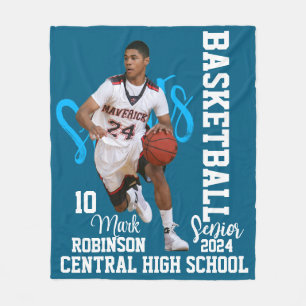 Cobertor De Velo Jogo do Jogador de Fotos do Esporte