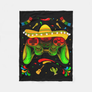 Cobertor De Velo Jogo Engraçado Cinco de Mayo Meninos Crianças Vamo