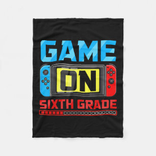 Cobertor De Velo Jogo No Sexto Jogo De Volta À Escola No Primeiro D