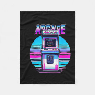 Cobertor De Velo Jogos de arcade retrô vintage dos anos 80 e 90 Old