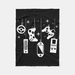 Cobertor De Velo Jogos do Gamer Christmas Video Game Controller Xma