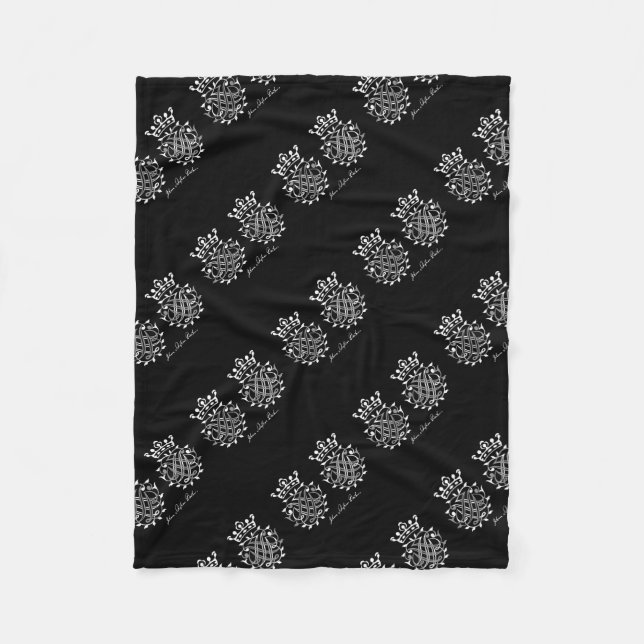 Cobertor De Velo Johann Sebastian Bach selo (Frente)