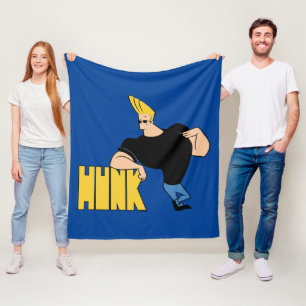 Cobertor De Velo Johnny Bravo - Hunk
