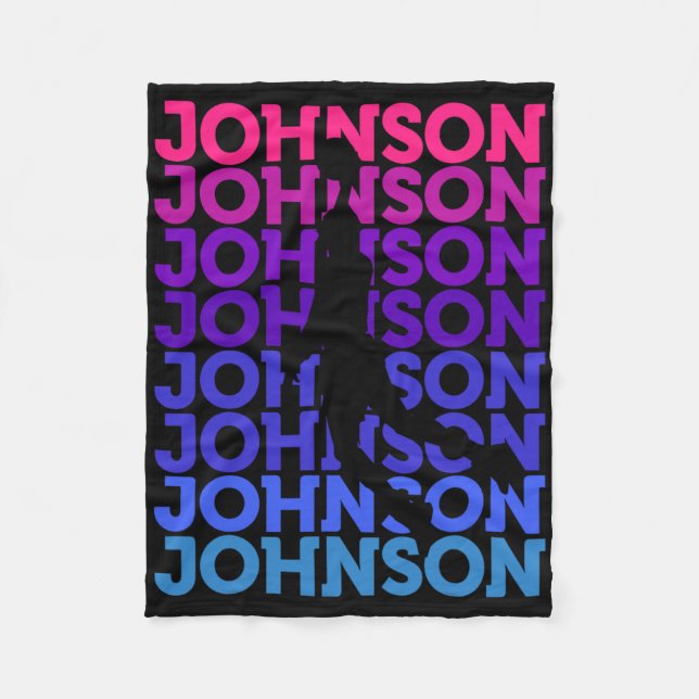 Cobertor De Velo Johnson Sketll Inspira Fã Incrível 1  (Frente)