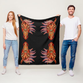 Cobertor De Velo Joia do cavalo mosaico colorido