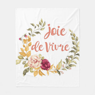 Cobertor De Velo Joie de Vivre French Say