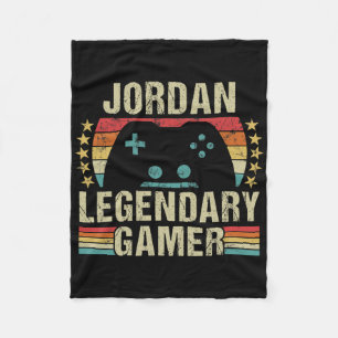 Cobertor De Velo Jordan Gamer Jogos Clássicos Video Game Personaliz