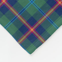 Jovem Tartan Verde e Azul Escuro