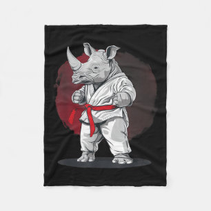 Cobertor De Velo Judo Rhino Nature Kickboxing Taekwondo Artes Marci