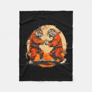 Cobertor De Velo Judô Tiger Kickboxing Taekwondo Judô Jiu-Jitsu