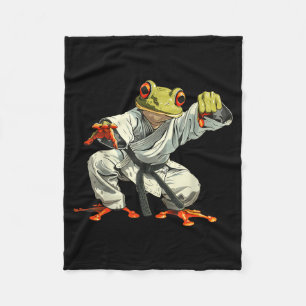 Cobertor De Velo JudoToad MMA Artes Marciais Jiu-Jitsu Taekwondo