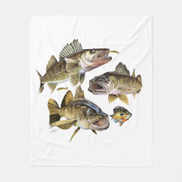 Cobertor De Velo Jumping Walleye