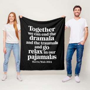 Cobertor De Velo Juntos Podemos Acabar com o Dramala e o Traumala