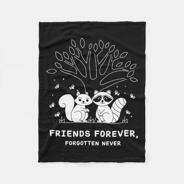 Cobertor De Velo Justiça Para O Amendoim O Esquilo - Natal Xmas S (Frente)