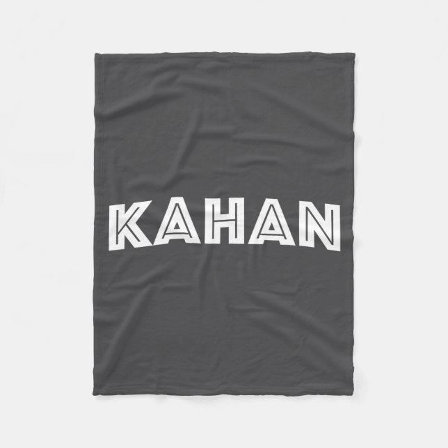 Cobertor De Velo Kahan  (Frente)