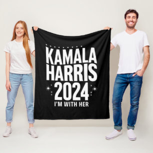 Cobertor De Velo Kamala 2024 Apoio Estou Com Ela Kamala Harris