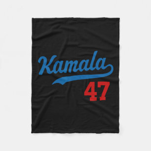 Cobertor De Velo Kamala 47 Baseball Style Kamala Harris 2024