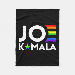 Cobertor De Velo Kamala Biden Harris 2020 Lgbt Orgulho gay Flag Dem