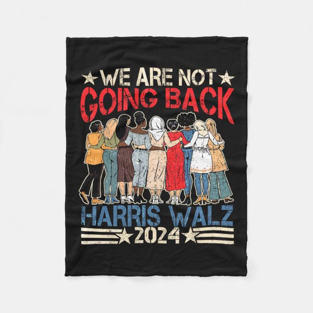 Cobertor De Velo Kamala Blue.wave 2024 Presidente Kamala Harris Whe (Frente)