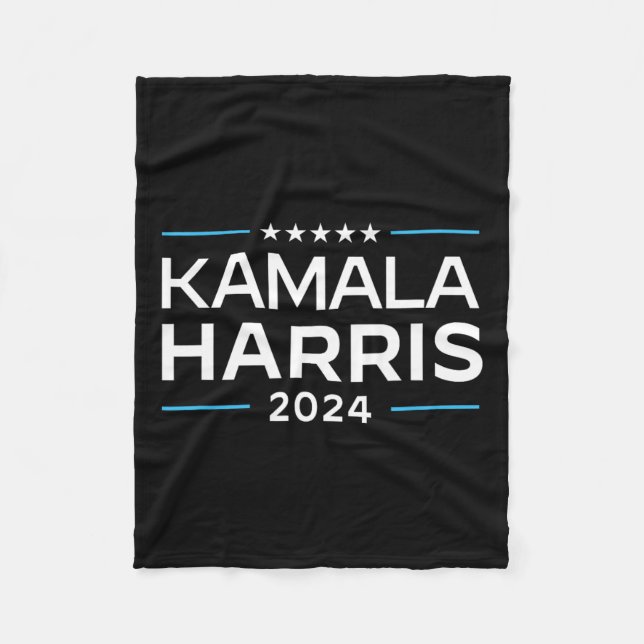 Cobertor De Velo Kamala Harris 2024 Eleição Presidencial Mulheres (Frente)
