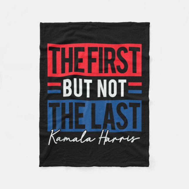 Cobertor De Velo Kamala Harris 2024 Senhora Presidente Kamala 47 Us (Frente)