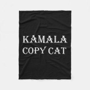 Cobertor De Velo Kamala Harris Copy Cat Engraçado