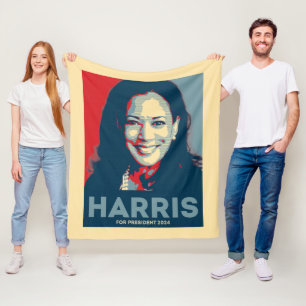 Cobertor De Velo Kamala Harris Para O Presidente 2024 - Esperança
