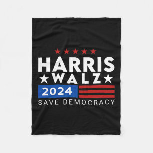 Cobertor De Velo Kamala Harris Tim WAlzheimer V.p Vice-Presidente 4