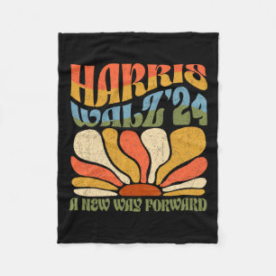 Cobertor De Velo Kamala Harris Um Novo Caminho A Seguir 2024 Boho A
